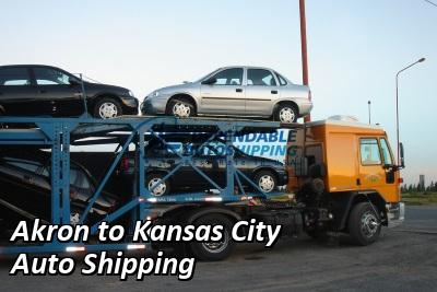 Akron to Kansas City Auto Shipping