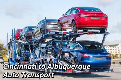 Cincinnati to Albuquerque Auto Transport