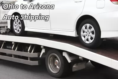 Ohio to Arizona Auto Shipping