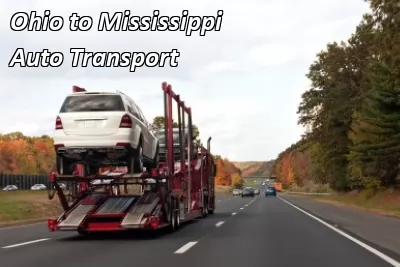 Ohio to Mississippi Auto Transport