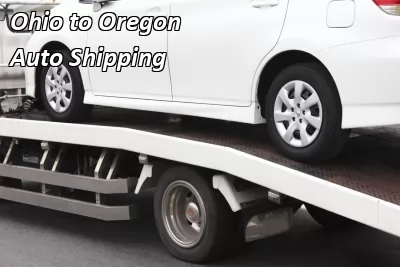 Ohio to Oregon Auto Shipping