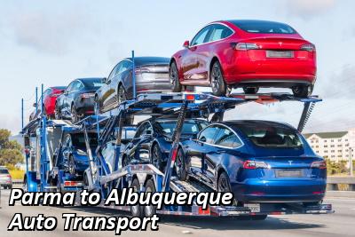 Parma to Albuquerque Auto Transport