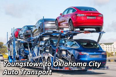 Youngstown to Oklahoma City Auto Transport