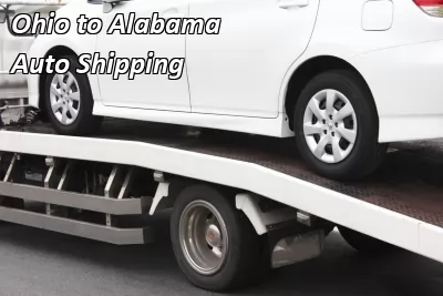 Ohio to Alabama Auto Shipping