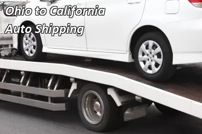 Ohio to California Auto Shipping