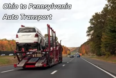 Ohio to Pennsylvania Auto Transport
